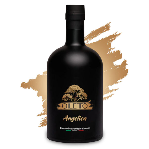 روغن زیتون با طعم گلپر 215 سی سی اویلتو | بطری شیشه ای لوکس مشکی مات