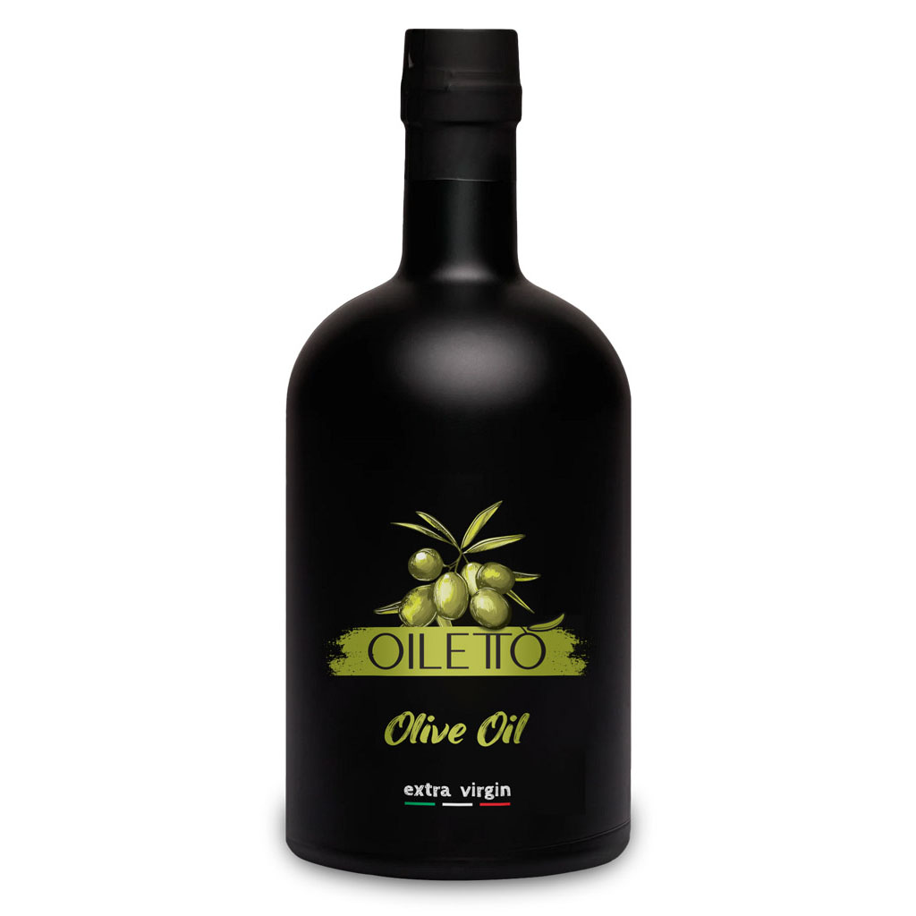 روغن زیتون فرابکر 215 سی سی اویلتو | بطری شیشه ای لوکس مشکی مات