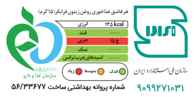 برچسب مجوزهای روغن زیتون فرابکر 215 سی سی اویلتو | بطری شیشه ای لوکس مشکی مات