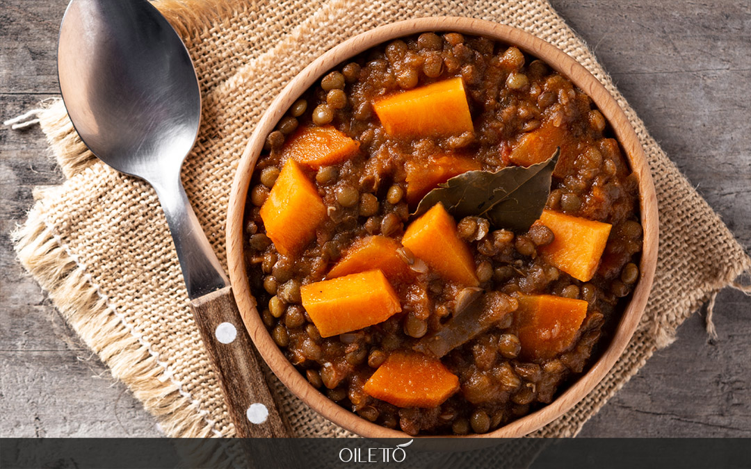 دستور پخت خوراک عدسی ، طرز تهیه سوپی سبک و رژیمی با روغن زیتون