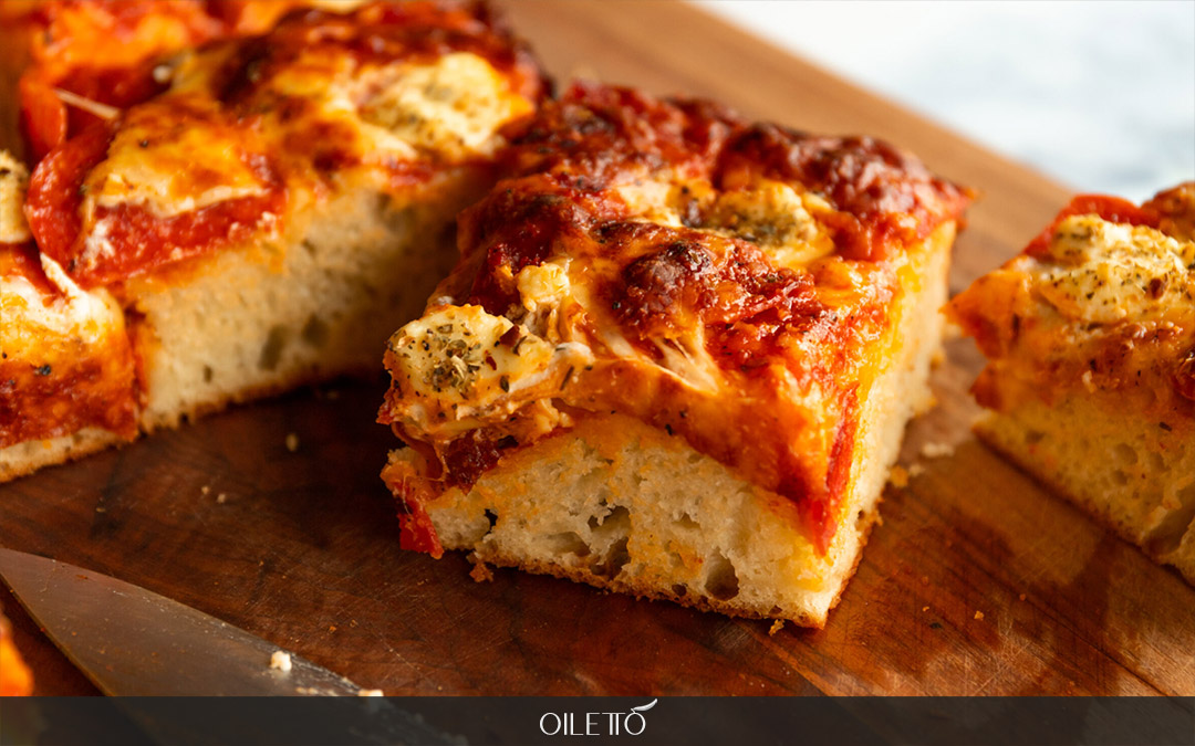 دستور پخت فوکاچیا (Focaccia)، روش پخت فوکاچیا خانگی ایتالیایی با روغن زیتون : یک نان ساده و خوشمزه